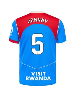 Billige Atletico Madrid Johnny Cardoso #5 Tredjedrakt 2025-26 Kortermet Billige Atletico Madrid Johnny Cardoso #5 Tredjedrakt 2025-26 Kortermet